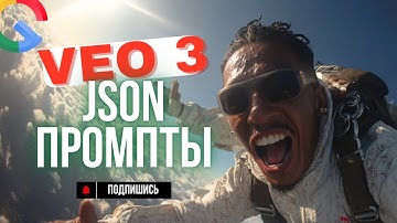 VEO 3.1 Как сделать вирусную рекламу через JSON промпт | GPT для генерации идей | Инструкция