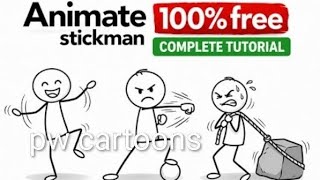How to Create Stikman Animation | Using 100% free ai tools | (Full Course)