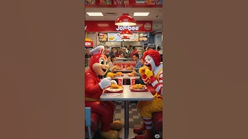 Thumbnail of 🍗 Best Friends Over Chickenjoy | Jollibee & Ronald 😂❤️ #jollibee #chickenjoy #mcdonalds