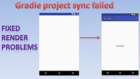 Fix Render Problem in android studio,#5