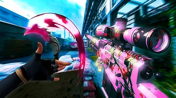 Using ILLEGAL Sniping to destroy the enemy team…