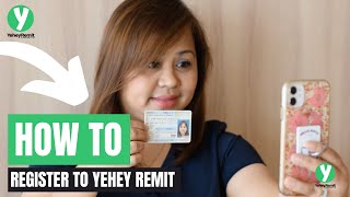 How to Register using Yehey Remit