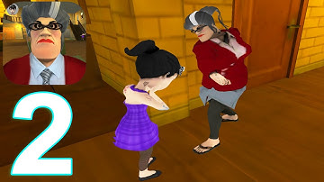 Scary Teacher 3D Game Gameplay Walkthrough Part 2 (IOS/Android)