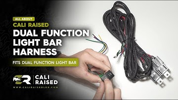 All About The Wiring Harness for Dual Function Light Bar