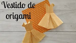Vestido de papel - Origami dress