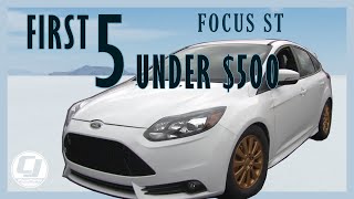 5 Affordable Mods To Make Your Focus St More Fun