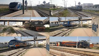 SNCFT Trains At Megrine Erriadh Station