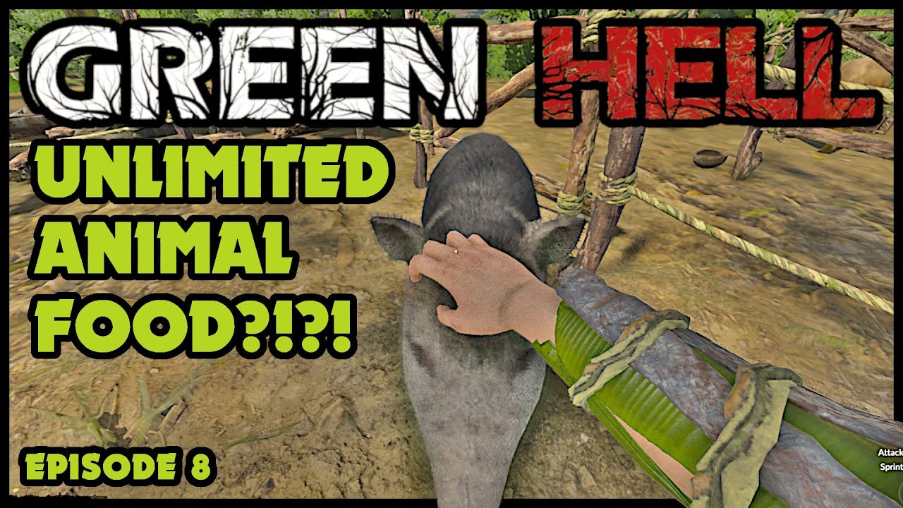 Animal Husbandry Update and Unlimited Food How to Green Hell