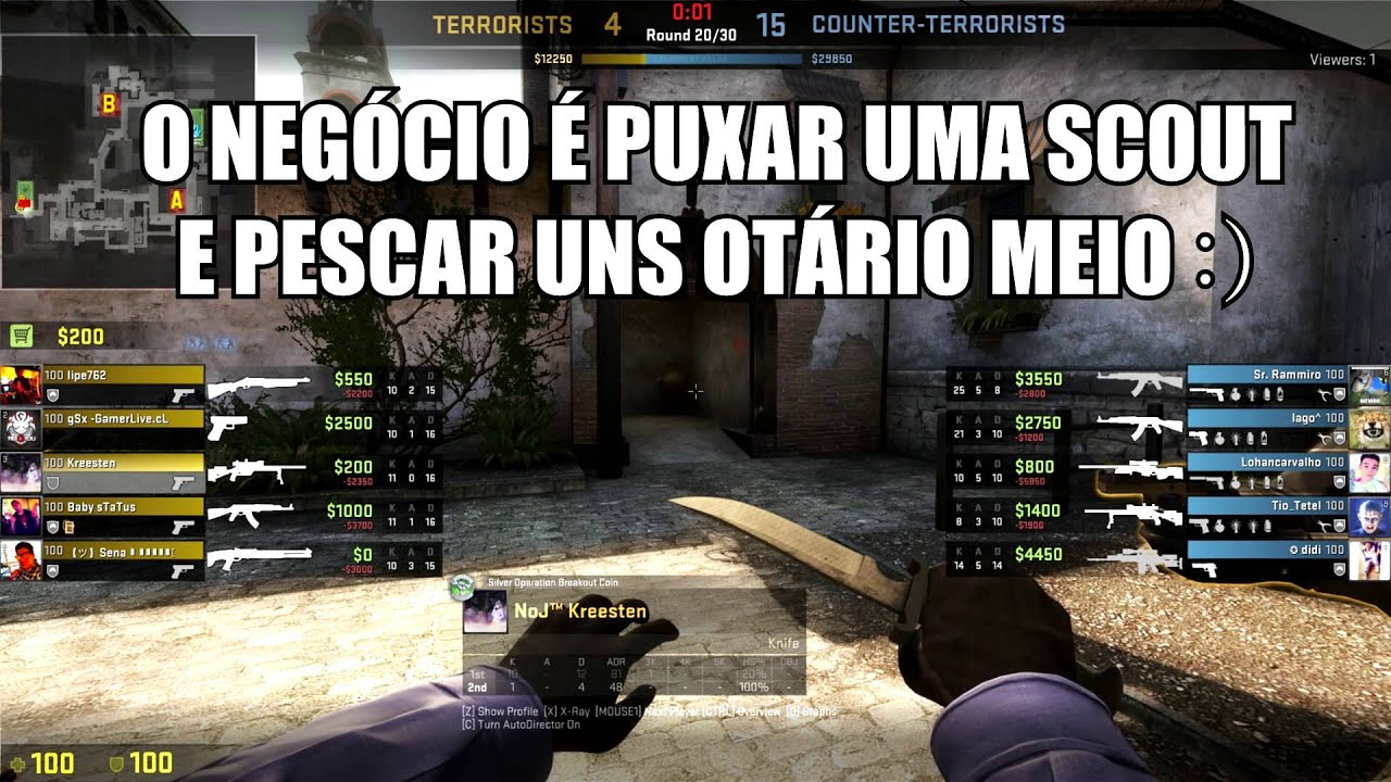 CS:GO - MELHOR XITER BR - YouTube