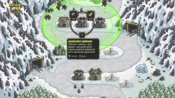 Kingdom Rush - Coldstep Mines - Walkthrough