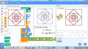 Hướng Dẫn Cách Lập Trình Scratch Vẽ Hình Vuông Theo Mẫu|VĐD