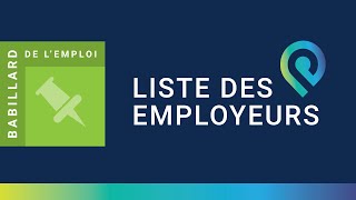 Liste des employeurs