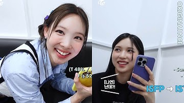 mina and nayeon are the same personality type for a whole minute😅
