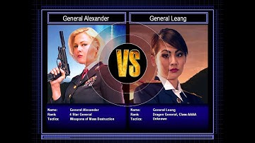 Superweapon General VS Dragon General [C&C Zero Hour Challenge] [Hard]