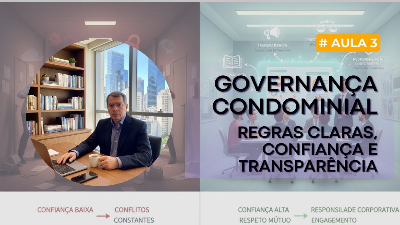 Aula 3: Governança condominial: regras claras, confiança e ...