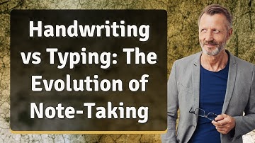 Handwriting vs Typing: The Evolution of Note-Taking