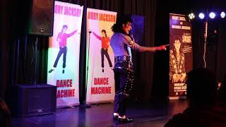 Rory Jackson as Michael Jackson HUMAN NATURE in Hove January 2019