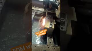 High Accuracy EDM Wire Cut Machine Operation 🔥