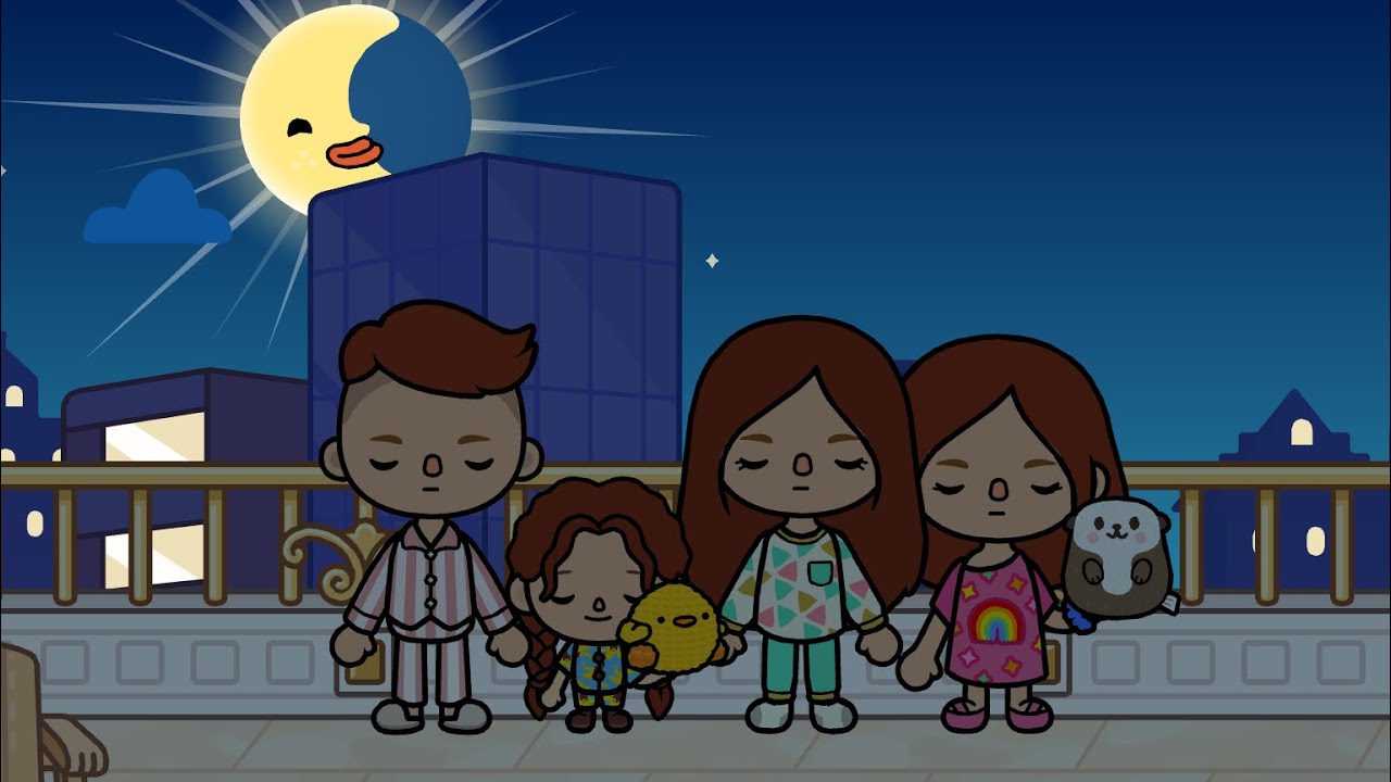 The rich family routine after school and work!🫶💪 |  WITH VOICE🔈 | Toca Boca Time❤️