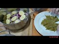 Stuffed grapes leaves or waruk enap