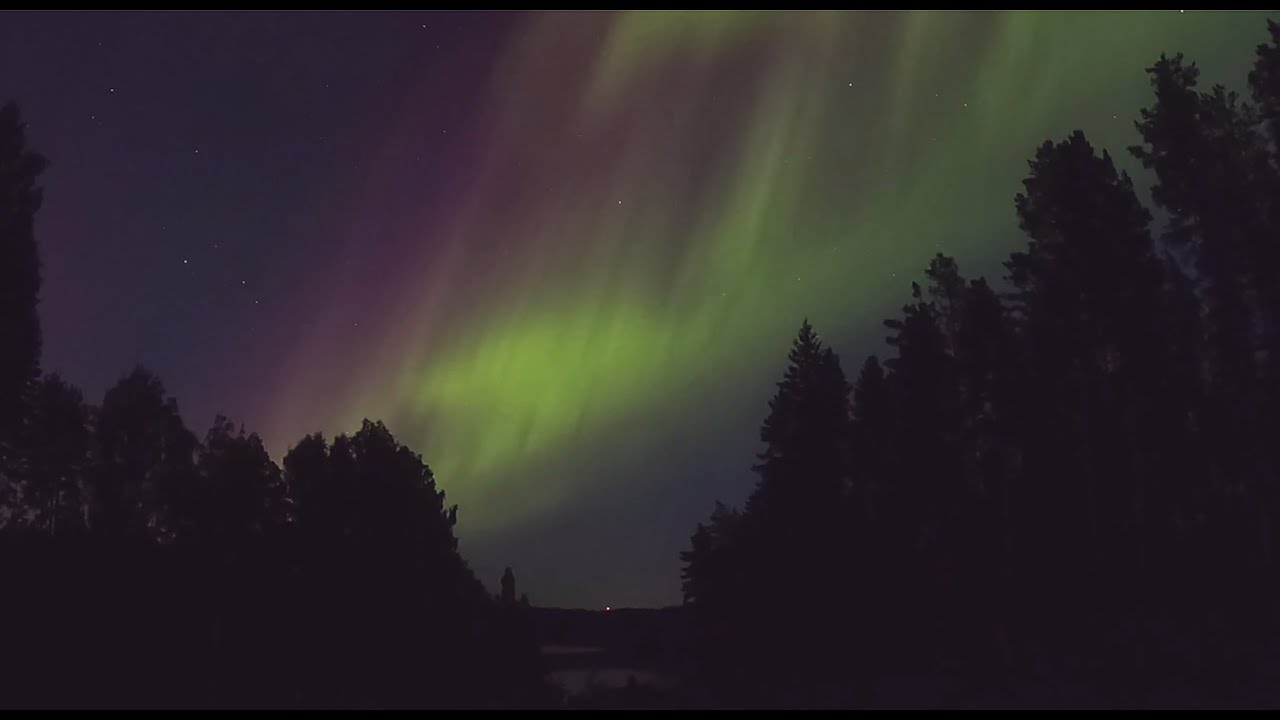 Timelapse Northern lights 2024 08 13 4K - YouTube