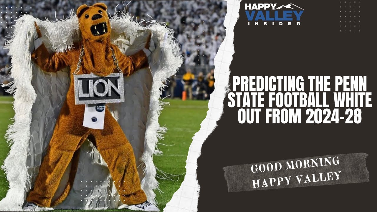 Predicting the Penn State WhiteOut games from 20242028 PennState