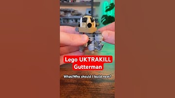 Attempting A PERFECT Lego Gutterman (ULTRAKILL) #lego #ultrakill