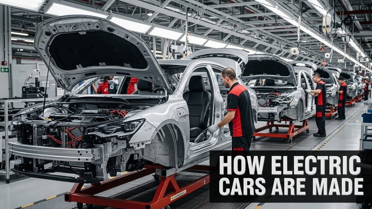 How Tesla Builds Electric Cars millions | Inside the Tesla Gigafactory ...