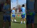 Barcelona vuelve a los entrenos y no creerás lo que sucedió #barcelonafootball #fcbarcelona #laliga