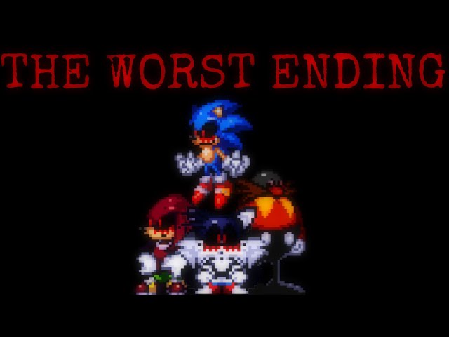 Sonic.exe: Another Hell [DEMO] - The Worst Ending and Tails Solo Ending! #1  