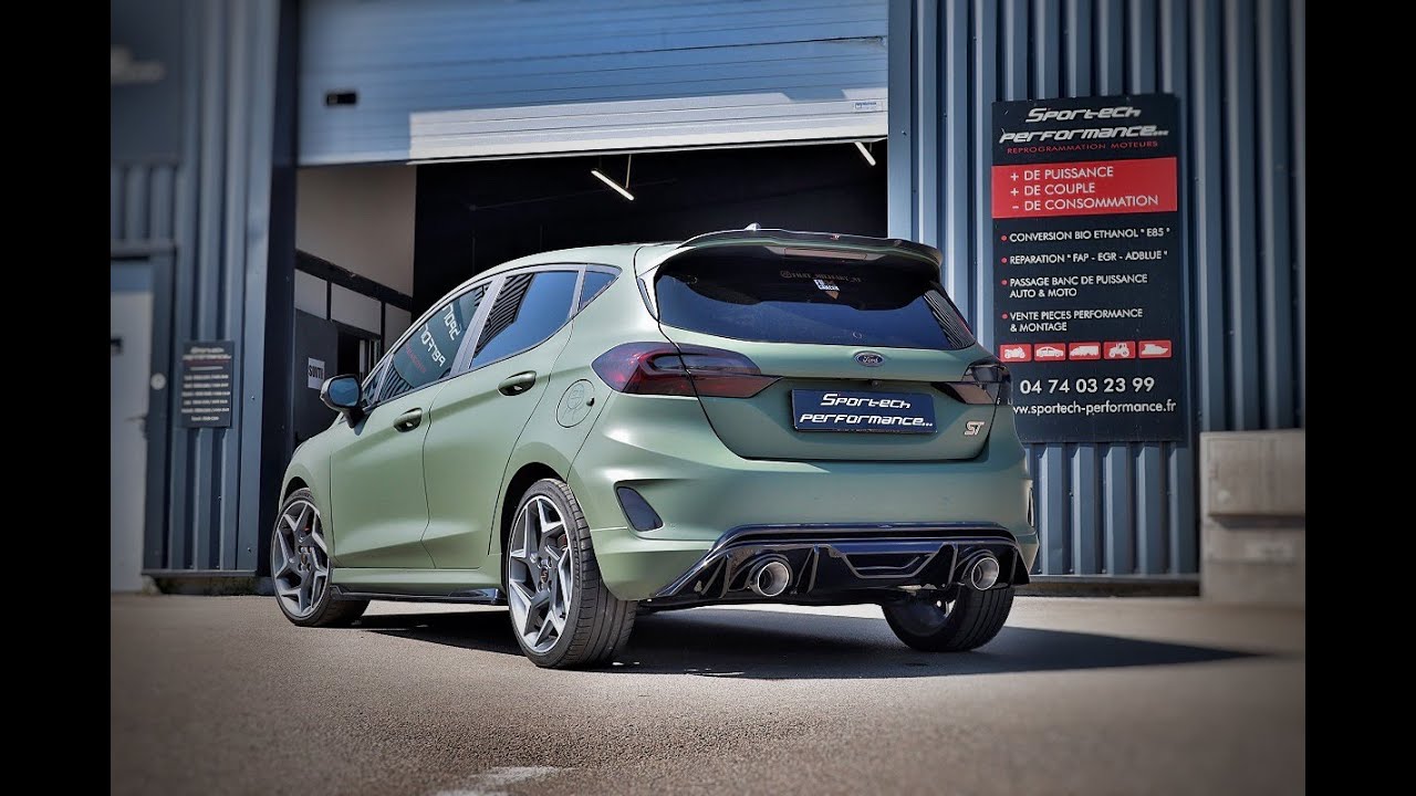 UN CATBACK MILLTEK 🔥 + LE DIFFUSEUR MAXTON DESIGN SUR CETTE FORD FIESTA ST 1.5T EcoBoost 200cv 🔥