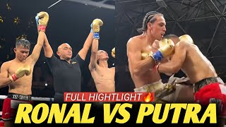 FULL RONAL SIAHAAN VS PUTRA ABDULLAH !! BERAKHIR DRAW