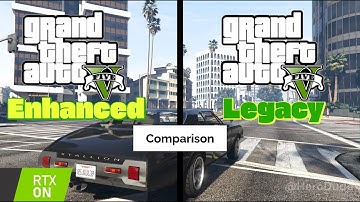 GTA 5 PC Enhanced (New Gen) VS Old Gen Best Comparison - RTX ON | Ultra Ray tracing