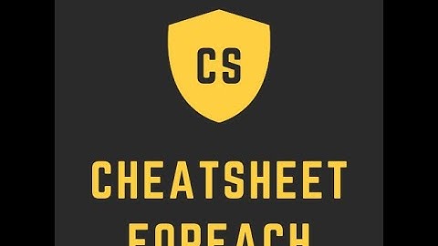 CheatSheet | JavaScript - Array ForEach