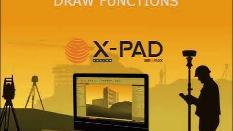 GeoMax X-PAD Office Fusion - CAD - DRAW FUNCTIONS