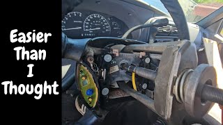 Third Generation Ford Ranger Steering Wheel Removal