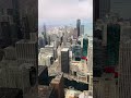 Windy City from new heights - 70 floors up in the sky! 🏙️☁️ #Chicago #Skyline #shorts #asmr