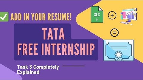 ✅Tata Internship 2025  | Real Analytics Task +Dashboard(Free for All Students!)  #tata #analytics