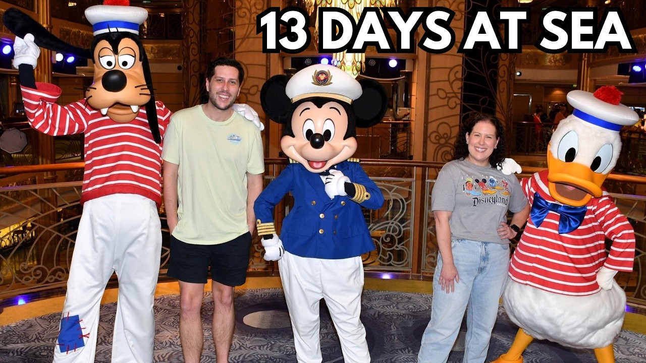 We Crossed the Atlantic on a Disney Cruise (Full 13 Night Journey)