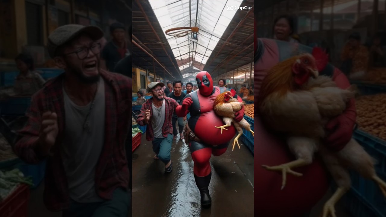 DEADPOOL Vs Princess ,Evolution moments. 