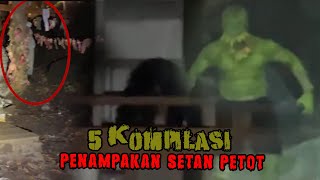 5 KOMPILASI  PENAMPAKAN SETAN YG BUAT KALIAN MIMPI BURUK!!!