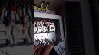 Actual commissioning and testing of MCC panel