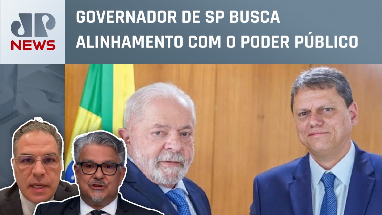 Tarcísio de Freitas diz que agora é “sócio” de Lula; Scaff e Suano analisam