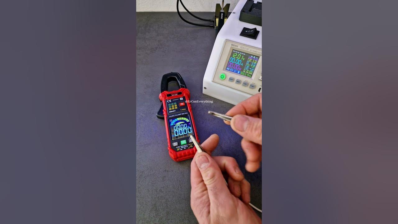 Measuring Inrush Current using new 600A Clamp Meter GVDA GD168B YouTube