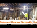 Somerville Junk Removal | Basement Cleanout