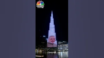 PM Modi UAE Visit: Burj Khalifa Emanates Colours Of Indian National Flag | CNBC TV18