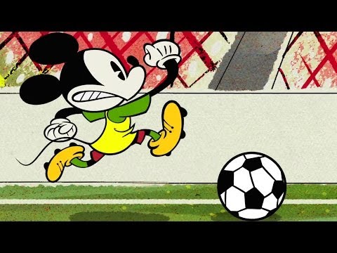 O Futebol Classico | A Mickey Mouse Cartoon | Disney Shows
