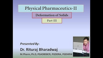 Deformation od Solids Part 3