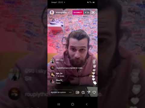 live insta de Brunograffer du 26.11.2021