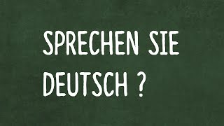 Sprechen Sie Deutsch? Resimi